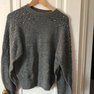 H&M embellished sweater